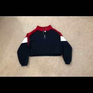 H&M Quarter Zip Sweater